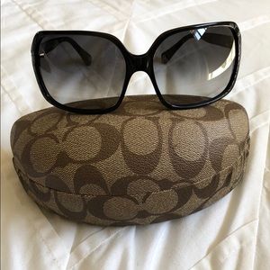 Black Coach Sofia Sunglasses